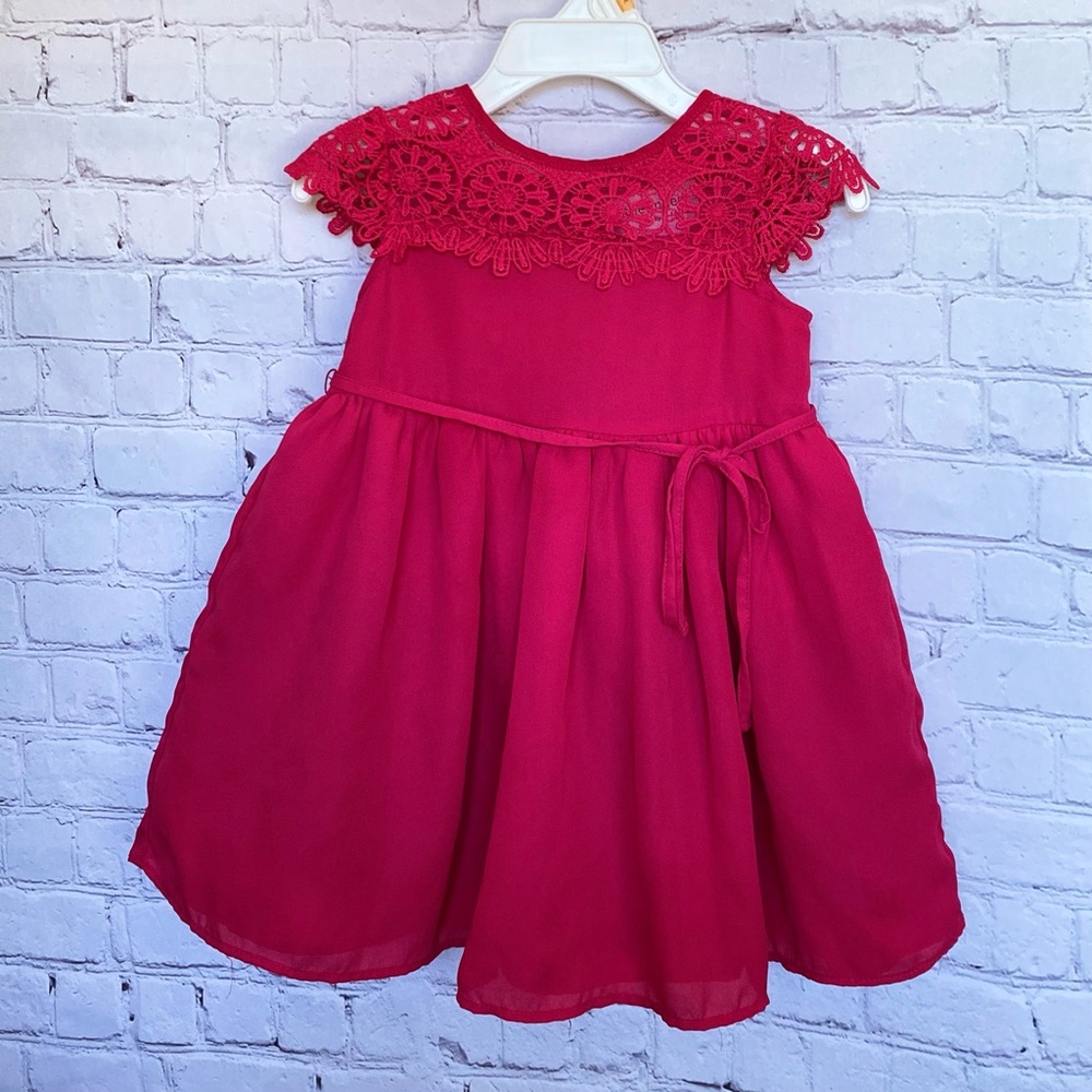 Little Angels Pink Girl Special Occasion Dress